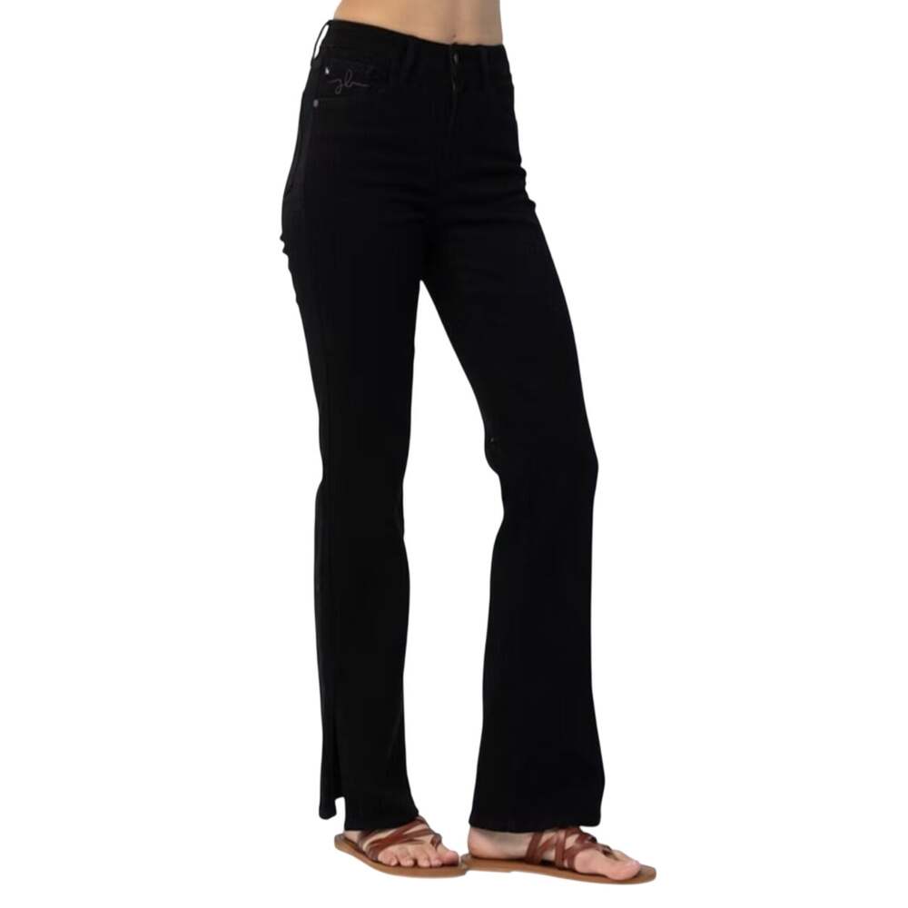 Judy Blue High Rise Straight Leg Womens NWT Black 5 Pocket Jeans Size 13/31
